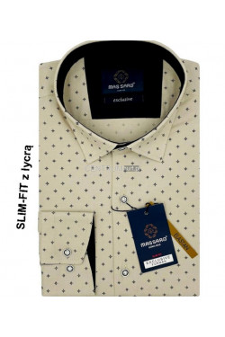 Koszula męska długi rękaw Turecka (M-2XL) 1043