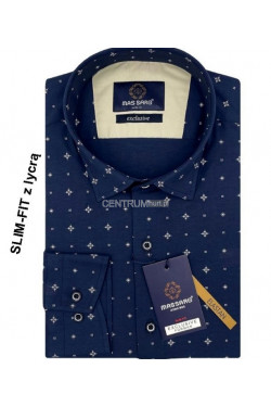 Koszula męska długi rękaw Turecka (M-2XL) 1045