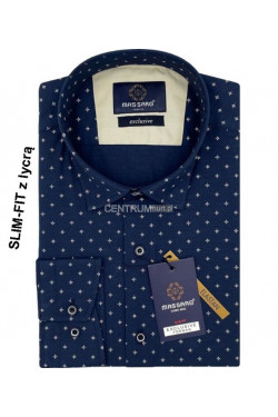 Koszula męska długi rękaw Turecka (M-2XL) 1047