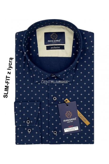 Koszula męska długi rękaw Turecka (M-2XL) 10