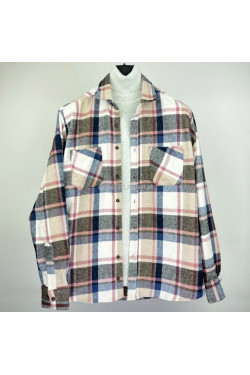 Koszula męska długi rękaw Turecka (L-3XL) 1058