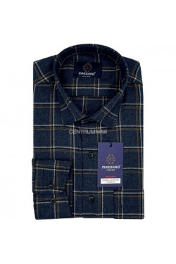 Koszula męska długi rękaw Turecka (L-3XL) 1073