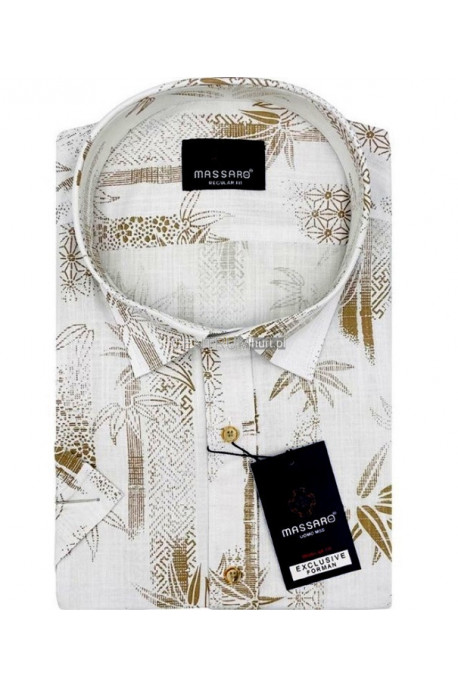 Koszula męska krótki rękaw Turecka (3XL-6XL) 10