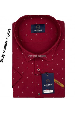 Koszula męska krótki rękaw Turecka (3XL-6XL) 10