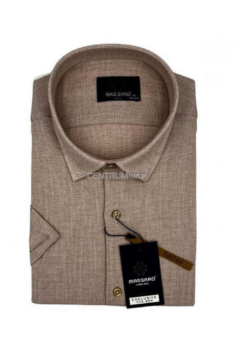 Koszula męska krótki rękaw Turecka (M-2XL) 10