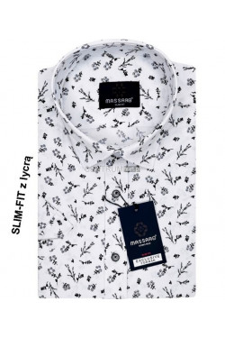 Koszula męska krótki rękaw Turecka (M-2XL) 1121