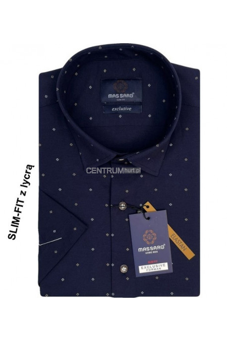 Koszula męska krótki rękaw Turecka (M-2XL) 10