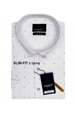 Koszula męska krótki rękaw Turecka (M-2XL) 1125