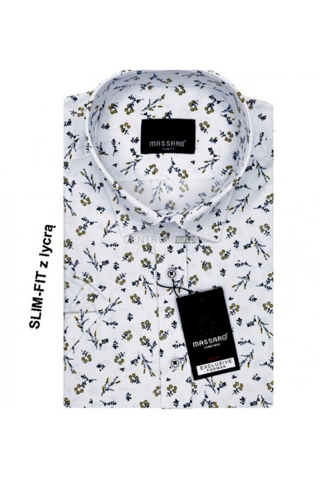 Koszula męska krótki rękaw Turecka (M-2XL) 10