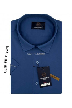 Koszula męska krótki rękaw Turecka (M-2XL) 1132