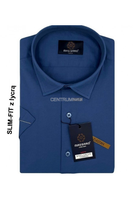 Koszula męska krótki rękaw Turecka (M-2XL) 10