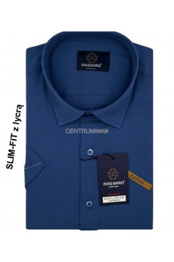 Koszula męska krótki rękaw Turecka (M-2XL) 1133