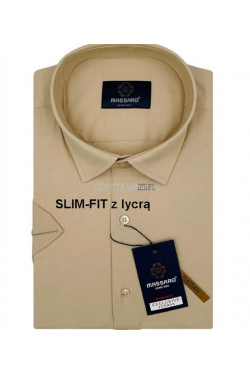 Koszula męska krótki rękaw Turecka (M-2XL) 1134