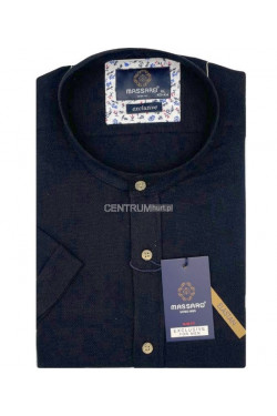 Koszula męska krótki rękaw Turecka (M-2XL) 1135