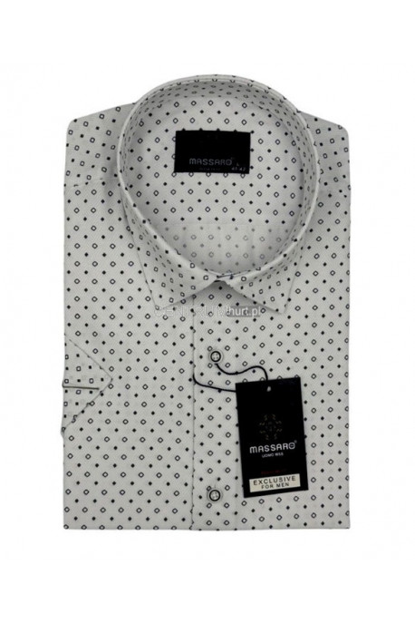 Koszula męska krótki rękaw Turecka (L-3XL) 10