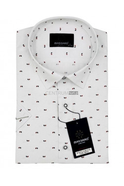 Koszula męska krótki rękaw Turecka (L-3XL) 1158