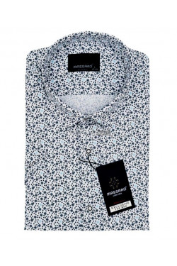 Koszula męska krótki rękaw Turecka (L-3XL) 1159