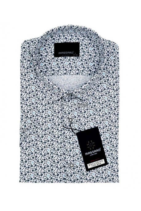 Koszula męska krótki rękaw Turecka (L-3XL) 10