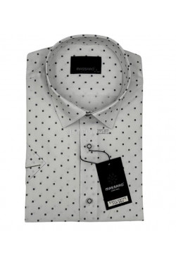 Koszula męska krótki rękaw Turecka (L-3XL) 1160