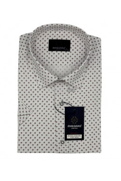 Koszula męska krótki rękaw Turecka (L-3XL) 1161