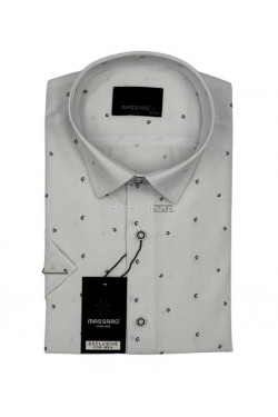 Koszula męska krótki rękaw Turecka (L-3XL) 1166