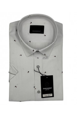 Koszula męska krótki rękaw Turecka (L-3XL) 1169