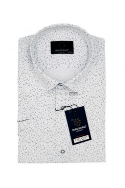 Koszula męska krótki rękaw Turecka (L-3XL) 1170