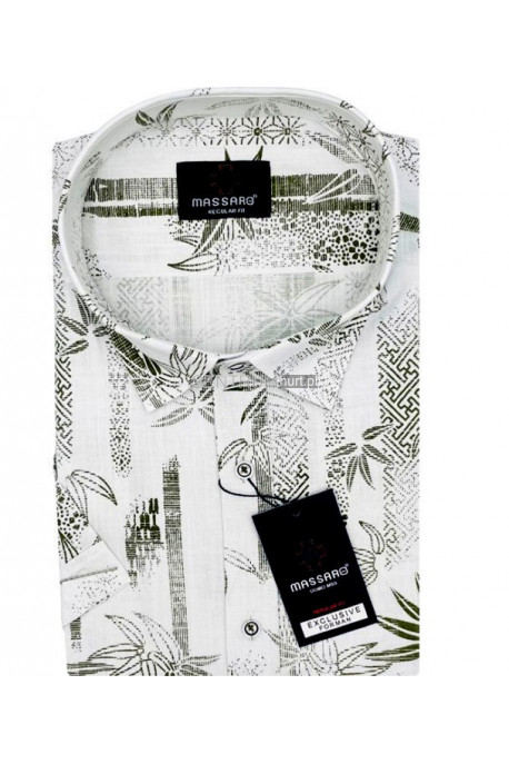 Koszula męska krótki rękaw Turecka (L-3XL) 11