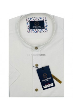 Koszula męska krótki rękaw Turecka (L-3XL) 1177