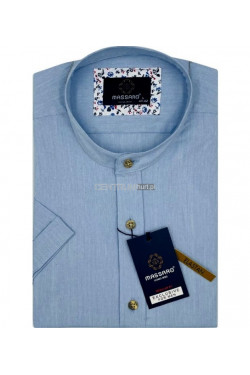 Koszula męska krótki rękaw Turecka (L-3XL) 1178