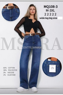 Jeansy damskie (M-3XL) MQ108-3