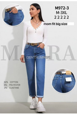Jeansy damskie (M-3XL) M972-3