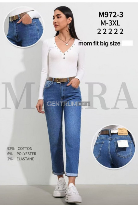 Jeansy damskie (M-3XL) 2