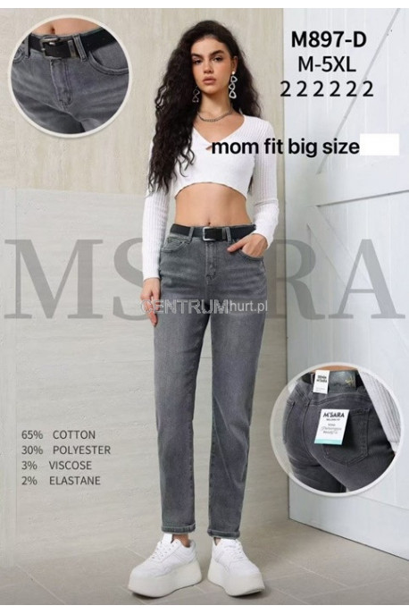 Jeansy damskie (M-3XL) 2