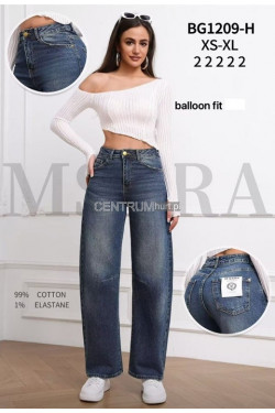 Jeansy damskie (XS-XL) BG1209-H