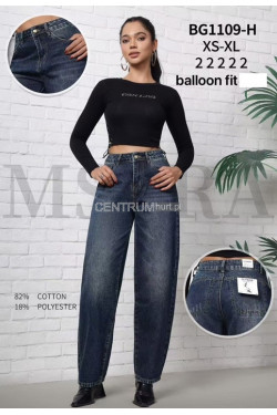 Jeansy damskie (XS-XL) BG1109-H