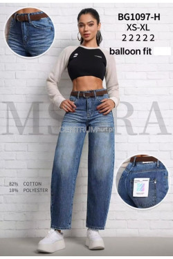 Jeansy damskie (XS-XL) BG1097-H