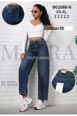 Jeansy damskie (XS-XL) BG1088-H