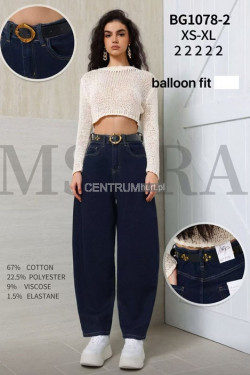 Jeansy damskie (XS-XL) BG1078-2