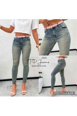 Jeansy damskie (XS-XL) 1418