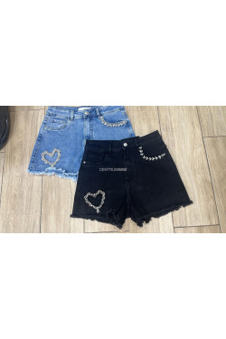 Szorty jeansowe damskie (XS-XL) 1439