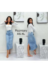 Spódnica jeansowa damska (XS-XL) 14