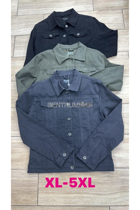 Kurtka jeansowa damska (L-6XL) 1