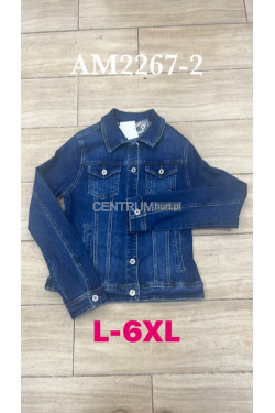 Kurtka jeansowa damska (L-6XL) AM2267-2