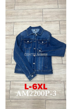 Kurtka jeansowa damska (L-6XL) AM2200P-3
