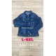 Kurtka jeansowa damska (L-6XL) 1