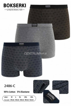 Bokserki męskie (M-3XL) 2486-C