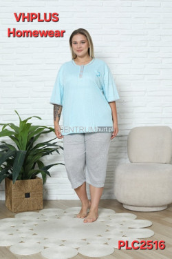 Piżama damska Turecka (4XL-6XL) 2516