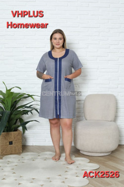 Koszula nocna damska Turecka (XL-4XL) ACK2526