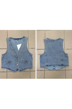 Kamizelki jeansowe damskie (S-XL) 2481